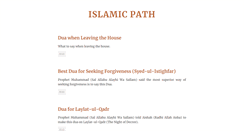 Desktop Screenshot of islamicpath.org
